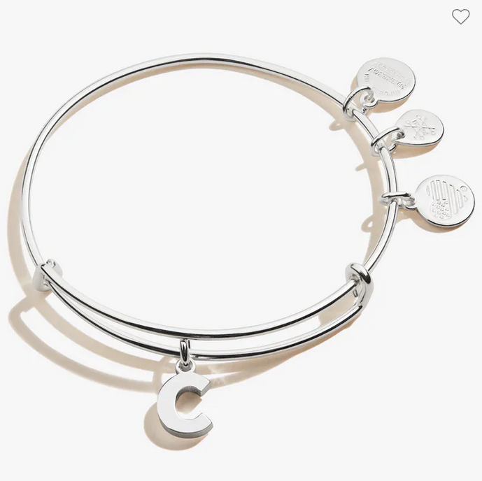 Alex and ani discount initial o bracelet