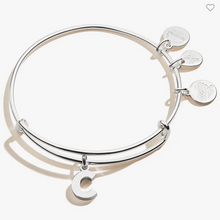 Load image into Gallery viewer, Alex and Ani &#39;C&#39; Initial Bracelet Silver or Gold
