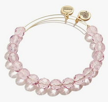 Load image into Gallery viewer, Alex and Ani Luna Beaded Bangle in Lavender

