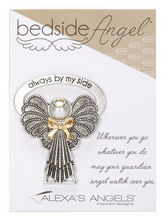 Load image into Gallery viewer, Original Bedside Angel with Gold Bow
