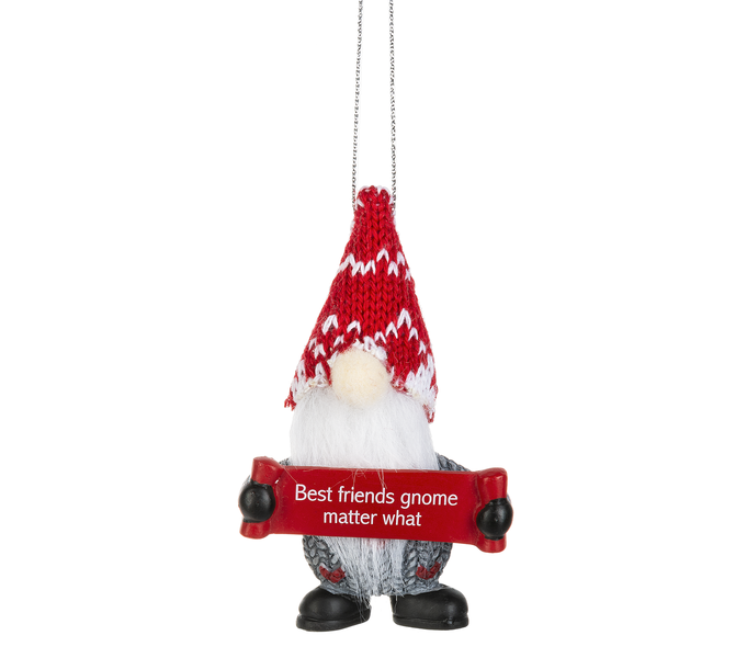 Best Friends Gnome Matter What Ornament