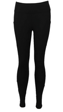 Load image into Gallery viewer, Black Crossover Athletic Leggings
