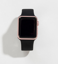Load image into Gallery viewer, Assorted Solid Color Apple Watch Bands Black, Purple or Navy
