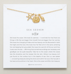 Bryan Anthonys Sea Seeker Necklace in Silver or Gold