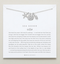 Load image into Gallery viewer, Bryan Anthonys Sea Seeker Necklace in Silver or Gold
