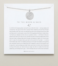 Load image into Gallery viewer, Bryan Anthonys To the Moon and Back Necklace In Silver or Gold
