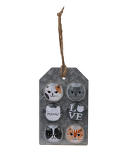 Load image into Gallery viewer, Cat Glass Magnets - 6pc Set
