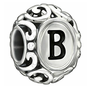 Chamilia Initial 'B' Sterling Silver Charm