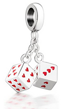 Load image into Gallery viewer, Chamilia Sterling Silver Roll the Dice Charm
