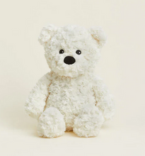 Load image into Gallery viewer, Cream Curly Bear Heatable Scented Warmies
