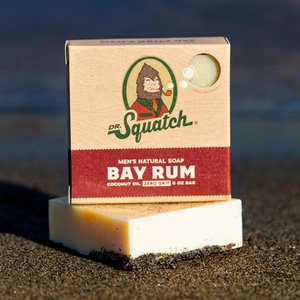 Dr. Squatch Bay Rum 5oz Men's Natural Soap