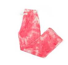 Load image into Gallery viewer, Coral Tie Dye Lounge Pants
