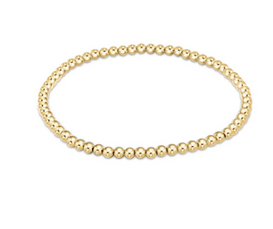 Enewton Classic Gold 3mm Bead Bracelet