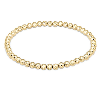 Enewton Classic Gold 4mm Bead Bracelet