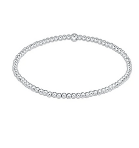 Enewton Classic Sterling Silver 2.5mm Bead Bracelet