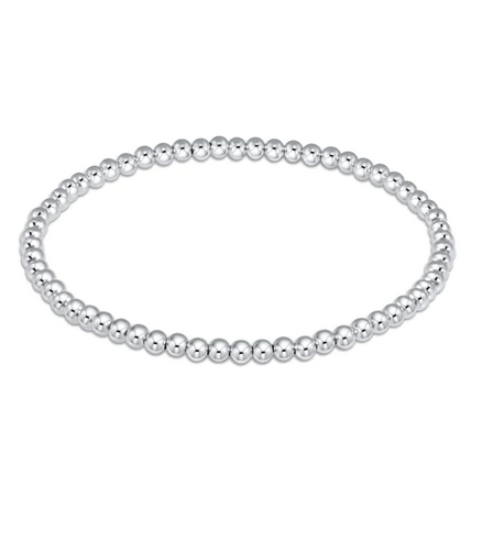 Enewton Classic Sterling Silver 3mm Bead Bracelet