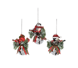 Festive Feathered Friend Ornaments