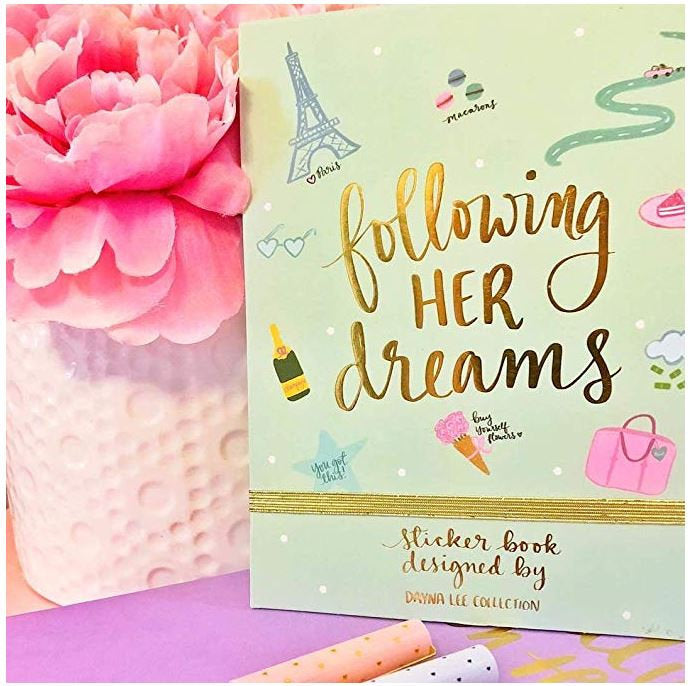 Following Her Dreams Sticker Book