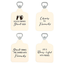 Load image into Gallery viewer, Friends Bottle Opener Coaster Set
