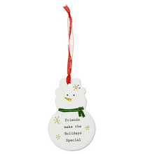 Load image into Gallery viewer, Friends Make The Holidays Special - 3.75" Stocking Ornament
