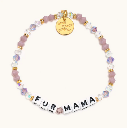 Little Words Project Fur Mama Stretch Bracelet