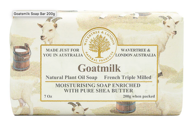 Goatsmilk Organic Shea Butter Bar Soap