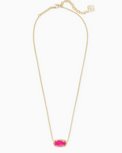 Load image into Gallery viewer, Kendra Scott Elisa Gold Necklace In Azalea Illusion
