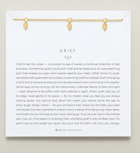Load image into Gallery viewer, Bryan Anthonys Grief Necklace in Silver or Gold
