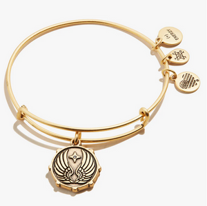 Alex and Ani Guardian Angel IV Bangle in Gold