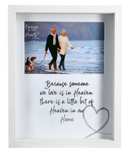 Load image into Gallery viewer, Heaven - 7.5&quot; x 9.5&quot; Shadow Box Frame (Holds 6&quot; x 4&quot; Photo)
