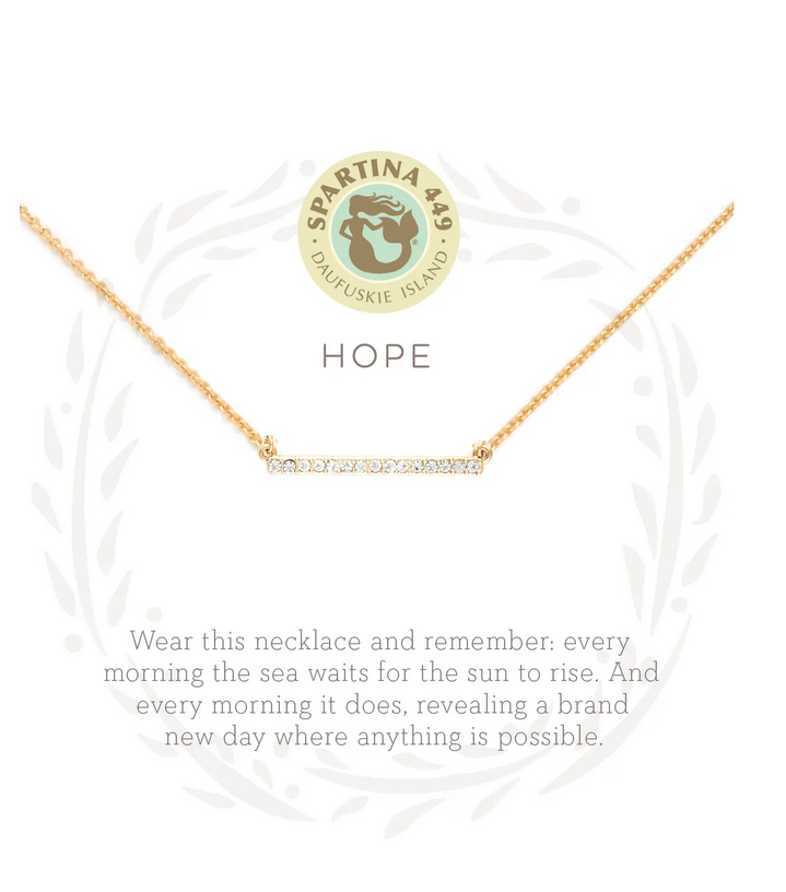 Spartina Gold Hope Necklace