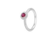 Load image into Gallery viewer, Chamilia Sterling Silver January Birthstone Ring Size 6
