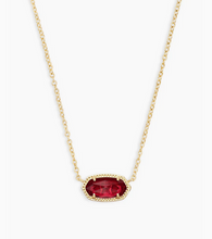 Load image into Gallery viewer, Kendra Scott Elisa Necklace Berry Glass in Silver or Gold
