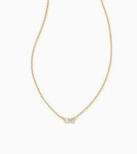 Load image into Gallery viewer, Kendra Scott Gold Juliette Necklace In White Crystal
