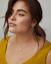 Load image into Gallery viewer, Kendra Scott Gold Elisa Necklace In Iridescent Drusy
