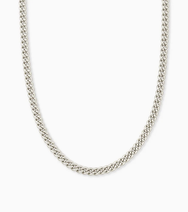 Kendra Scott Silver Ace Chain Necklace