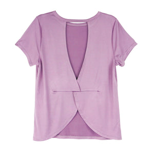 Lilac Active Crossover Top - 40% off - Size Small