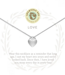 Spartina Silver Love Necklace