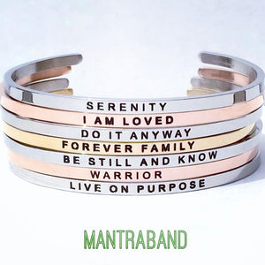 Forever Family MantraBand Bracelet