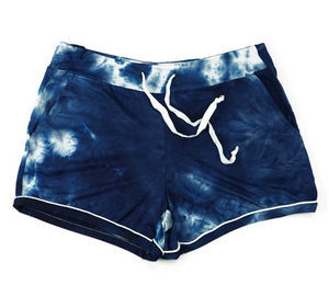 Navy Dyes the Limit Lounge Shorts