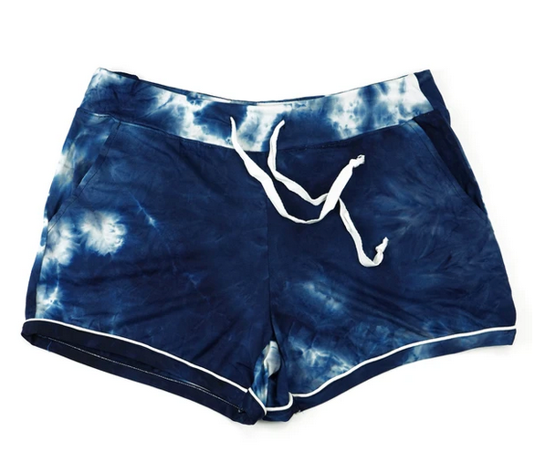 Navy Dyes the Limit Lounge Shorts