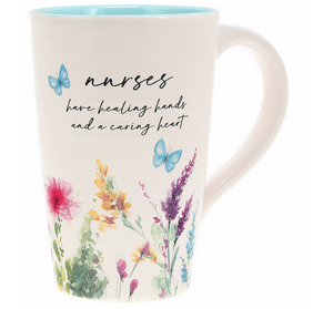Nurses have Healing Hands and a Caring Heart - 17 oz. Mug