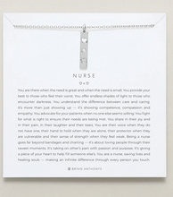 Load image into Gallery viewer, Bryan Anthonys Nurse Necklace In Silver or Gold
