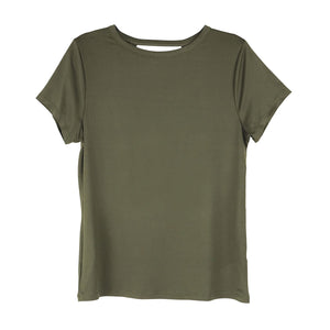 Olive Active Crossover Top - 40% OFF