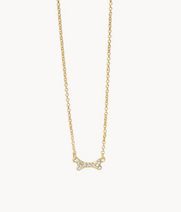 Spartina Puppy Love Gold Necklace