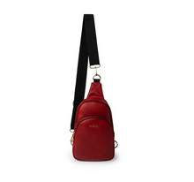 Load image into Gallery viewer, Vegan Leather Red Sunset Sling
