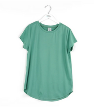 Load image into Gallery viewer, Sage Green Dream Lounge Tee- size Large left
