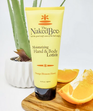 Load image into Gallery viewer, Naked Bee Orange Blossom Honey Hand &amp; Body Lotion 2.25 oz
