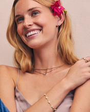 Load image into Gallery viewer, Kendra Scott Emilie Multi Strand Gold Necklace In Iridescent Drusy
