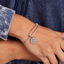 Load image into Gallery viewer, Alex and Ani &#39;Sisters By Chance, Friends By Choice&#39; Bracelet in Silver or Gold
